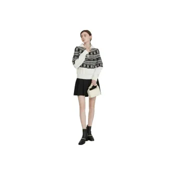 Caroline Sweaters Women's Black White