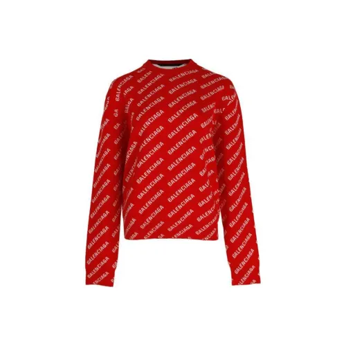 Balenciaga Sweaters Women's Red