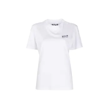 Golden Goose Logo Printed Crewneck T-Shirt