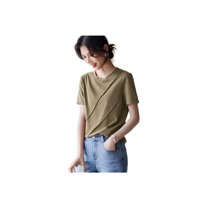 XWI T Shirts Women's Green-0