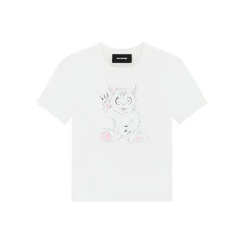 WE11DONE Doodle Monster Short sleeve T shirt