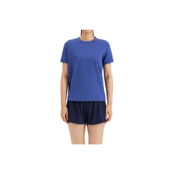 DECATHLON Regular T Shirt Women's Gray Slate Blue