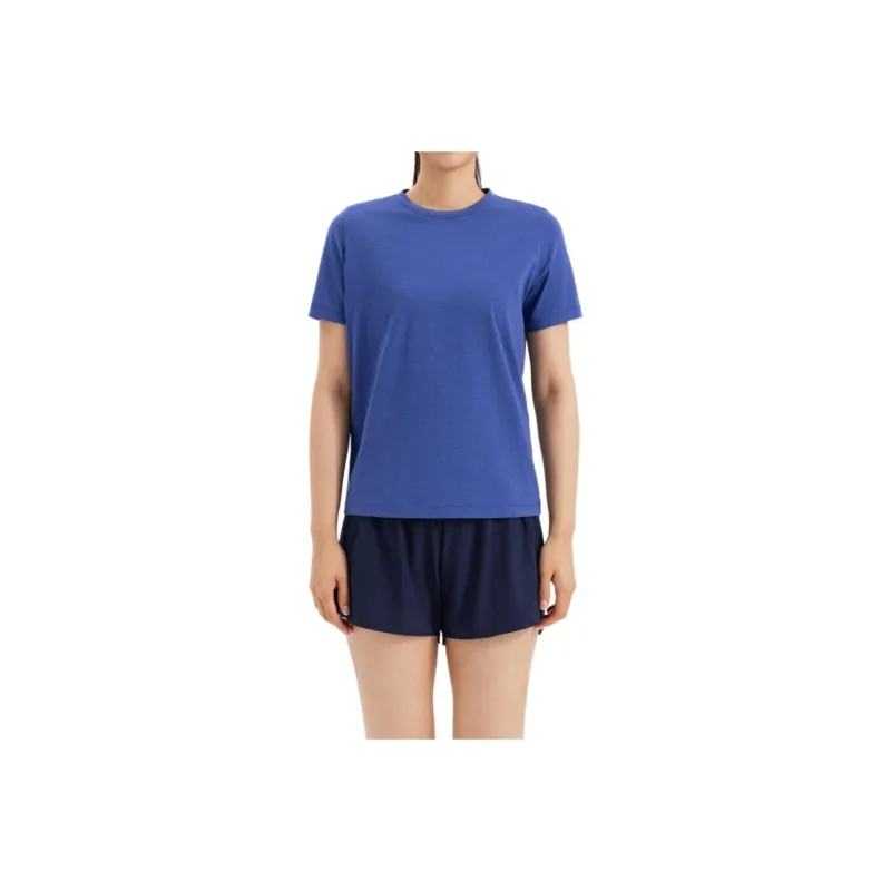 DECATHLON Regular T Shirt Women's Gray Slate Blue-0