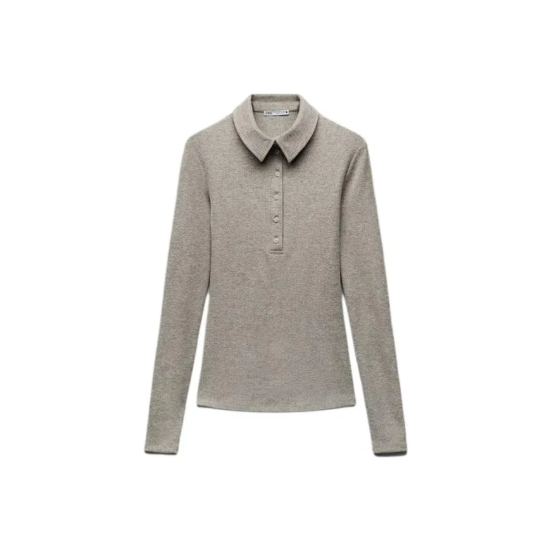 ZARA T-Shirts Women's Gold-0