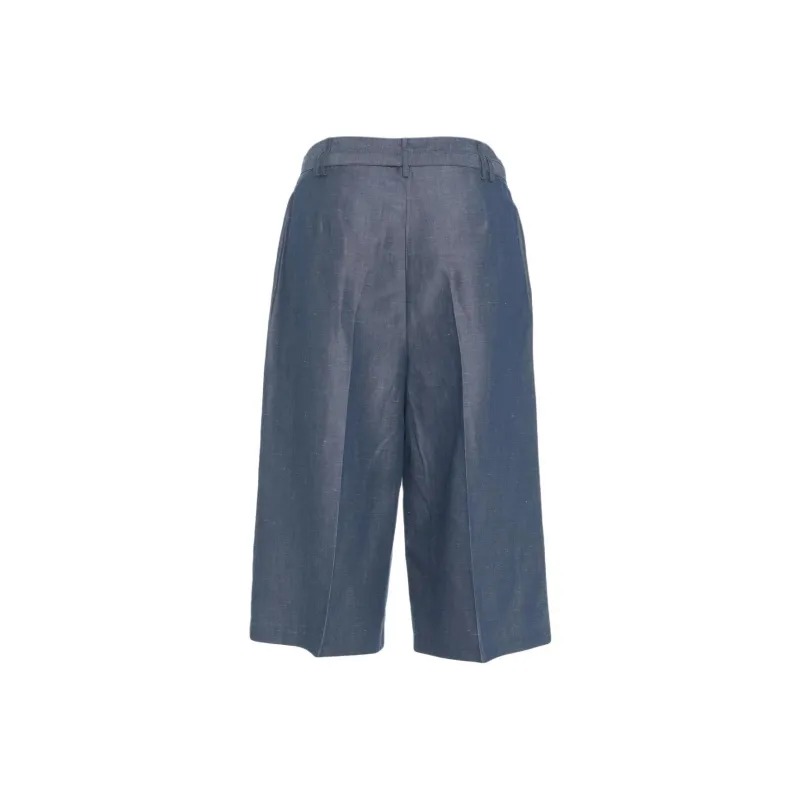 LIU·JO Casual Shorts Women's Blue-1