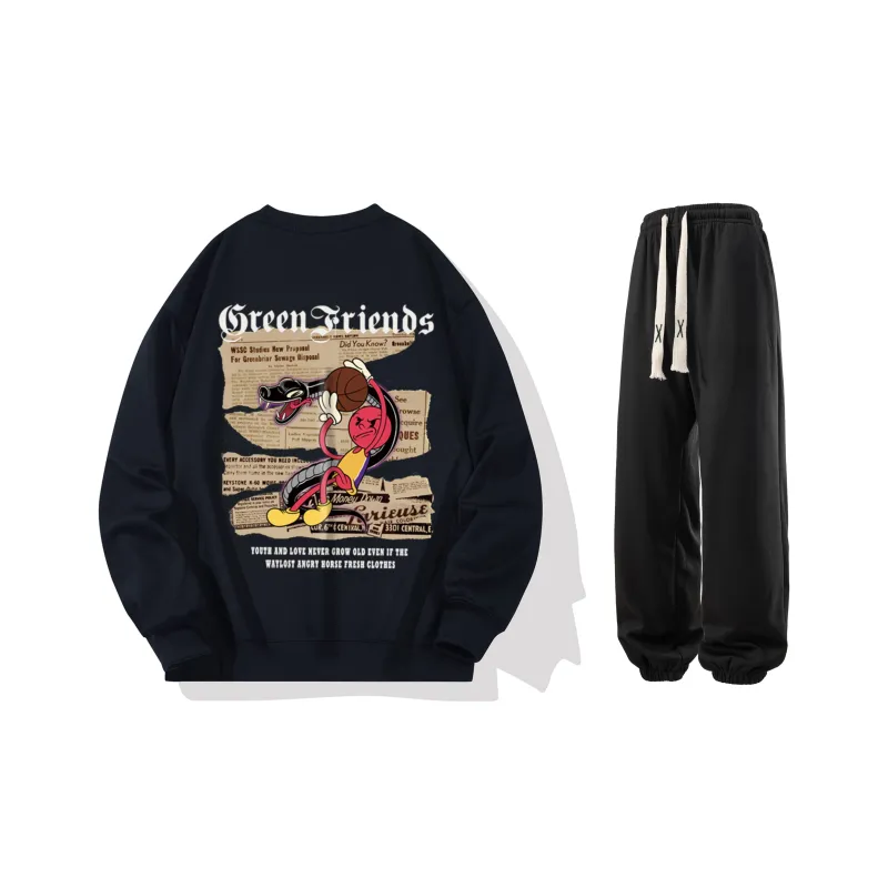 GF x WULIAOYUAN Sweatshirt Set Unisex-34