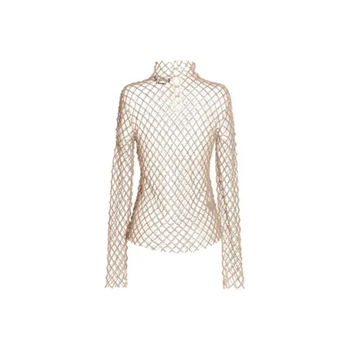 ISABEL MARANT Sheer Crystal embellished Mesh Top