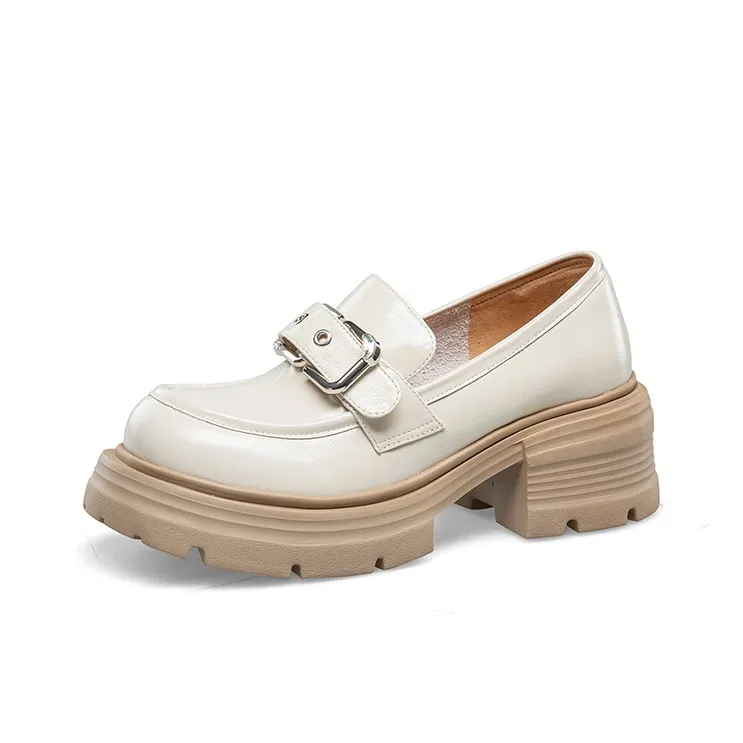 KANGNAI Chunky Heel High Heels Women's-6