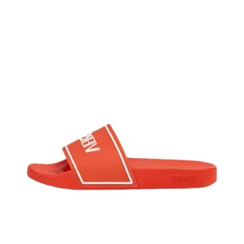 FANSIZHE Rubber Sole Slide Slippers Men's Orange