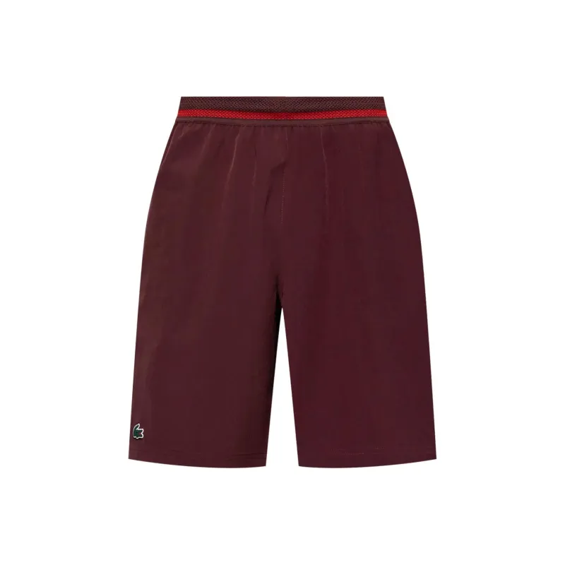 LACOSTE Embroidered Running Track Shorts-0