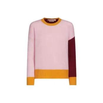 MARNI Color Blocked Crewneck Jumper