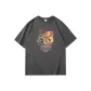 Dark Gray-Short-Sleeved-Little Dragon Man