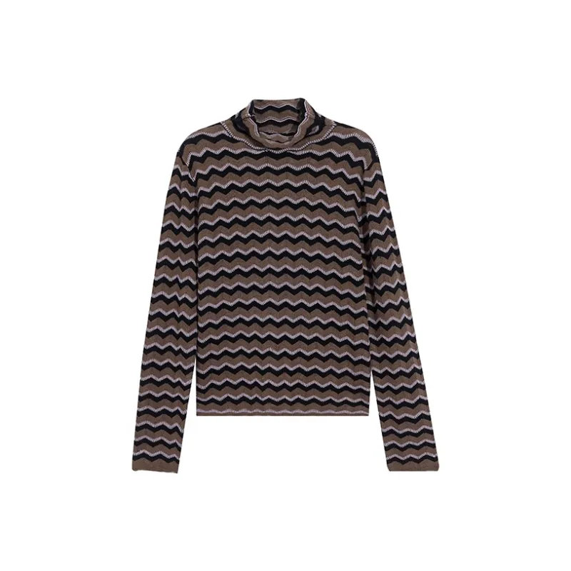 Ouyang Sweaters Women's Coffee-0
