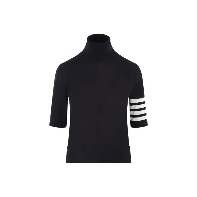 THOM BROWNE Roll Neck Knitted Jumper-0