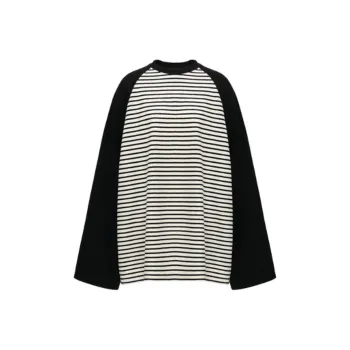 CONCISE WHITE T Shirt Women's Black White