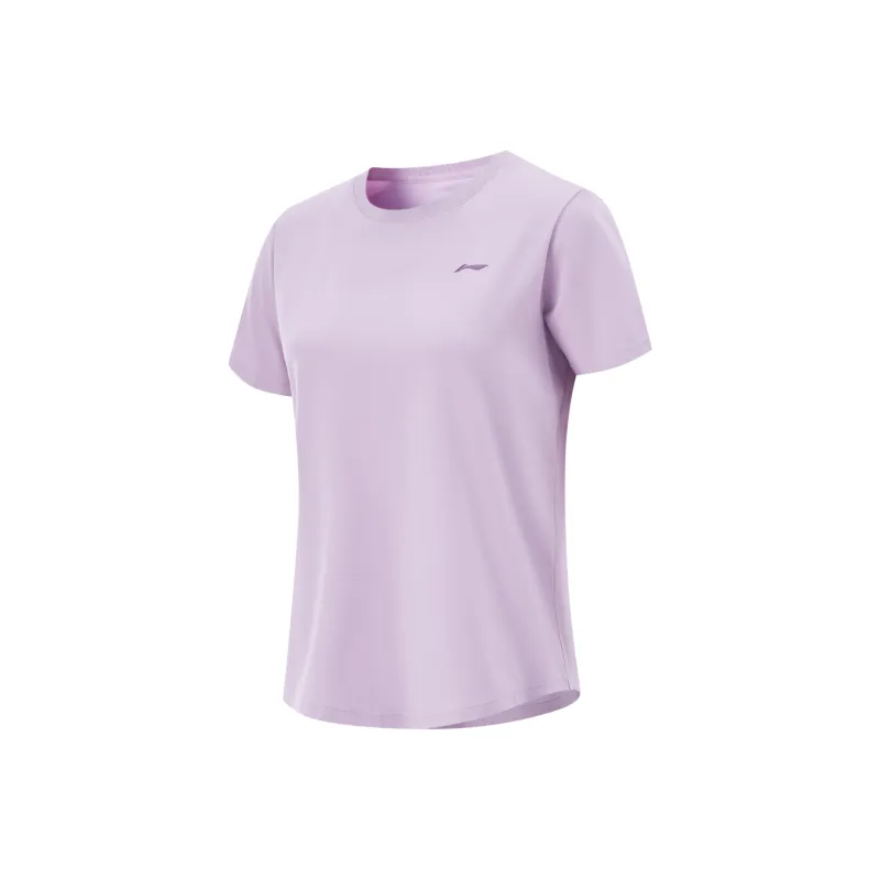 LiNing Fitness Series T-Shirt Women's Dusk Purple-0