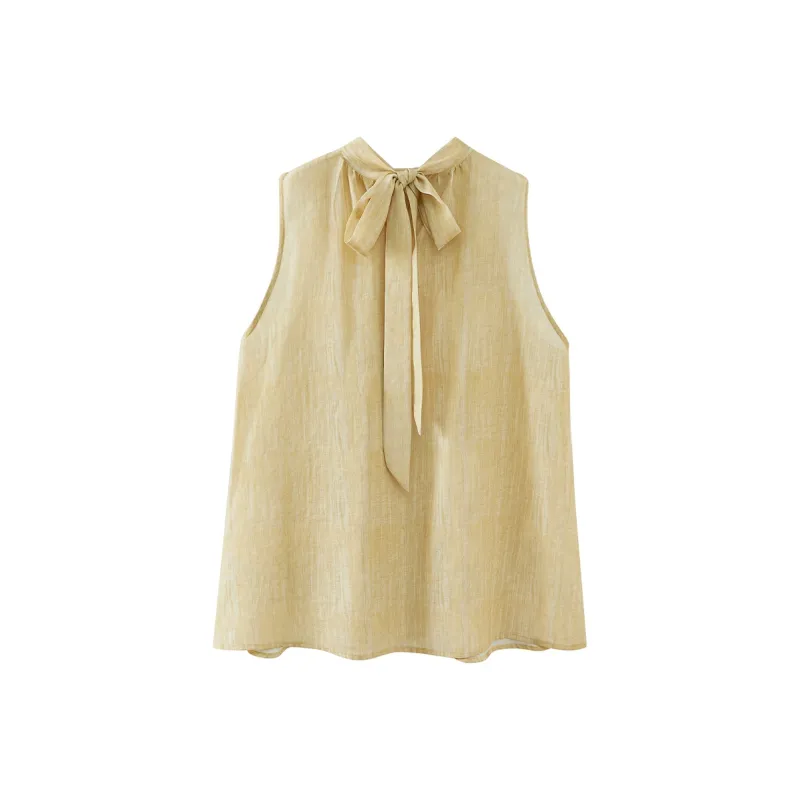 TOUCH Shirt Women's Khaki Yellow-1