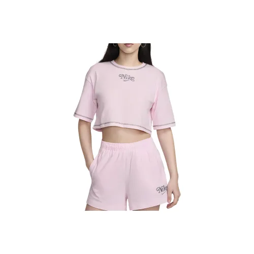 Nike T-Shirts Women's Pink cmax