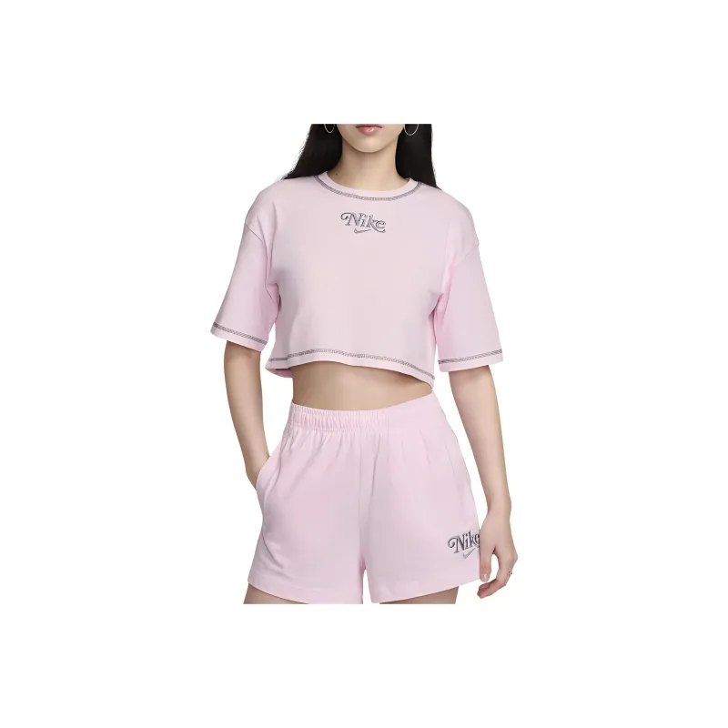 Nike T-Shirts Women's Pink Foam-0