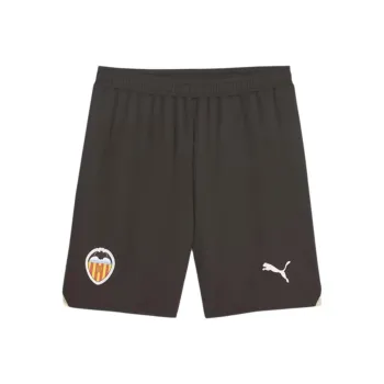 PUMA Valencia Football Club Soccer Bottoms Men's Black
