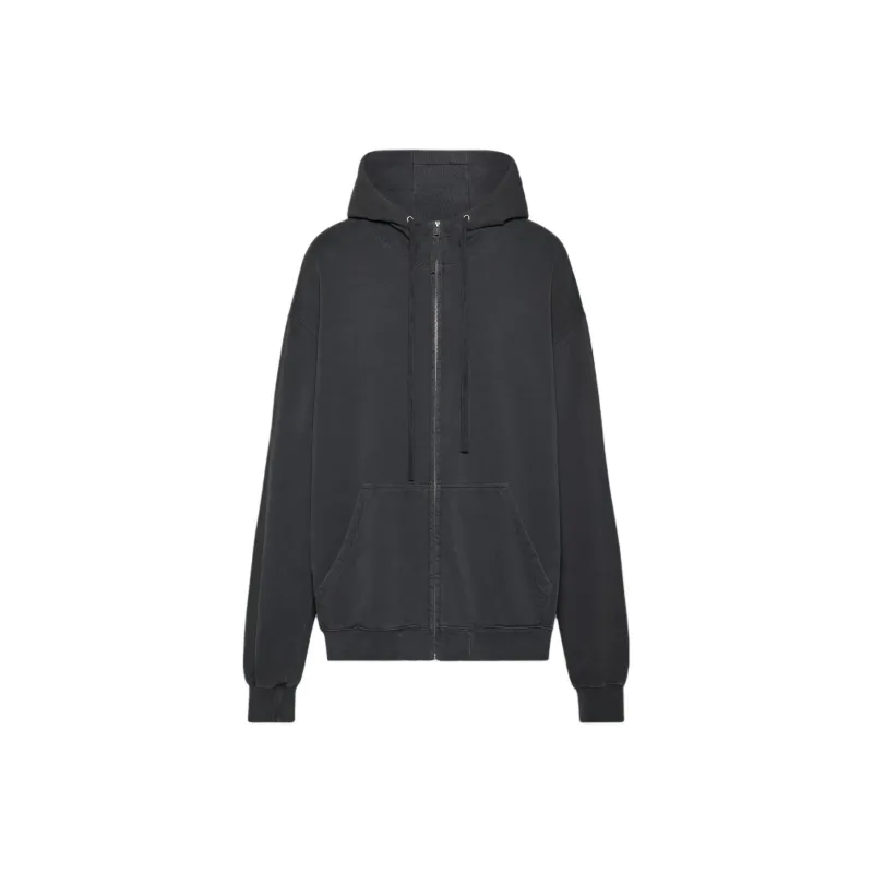 Maison Margiela Zipped Drawstring Hoodie-0
