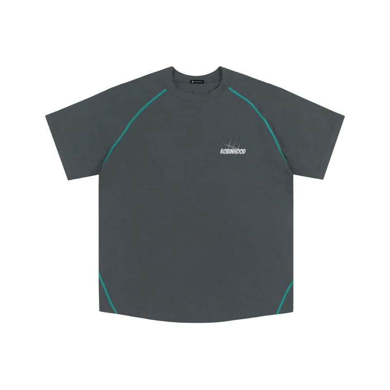 ROBINHOOD T-Shirt Unisex Ice Blue Gray-6