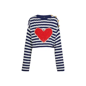 BALMAIN Sweaters Women's Blue