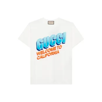 GUCCI Welcome To California T shirt White