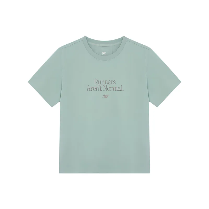 New Balance T Shirt Women's Mint Green-0