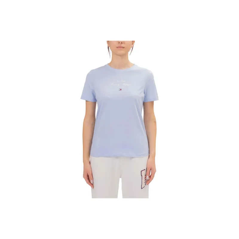 Tommy Hilfiger T-Shirt Women's Light Purple-0