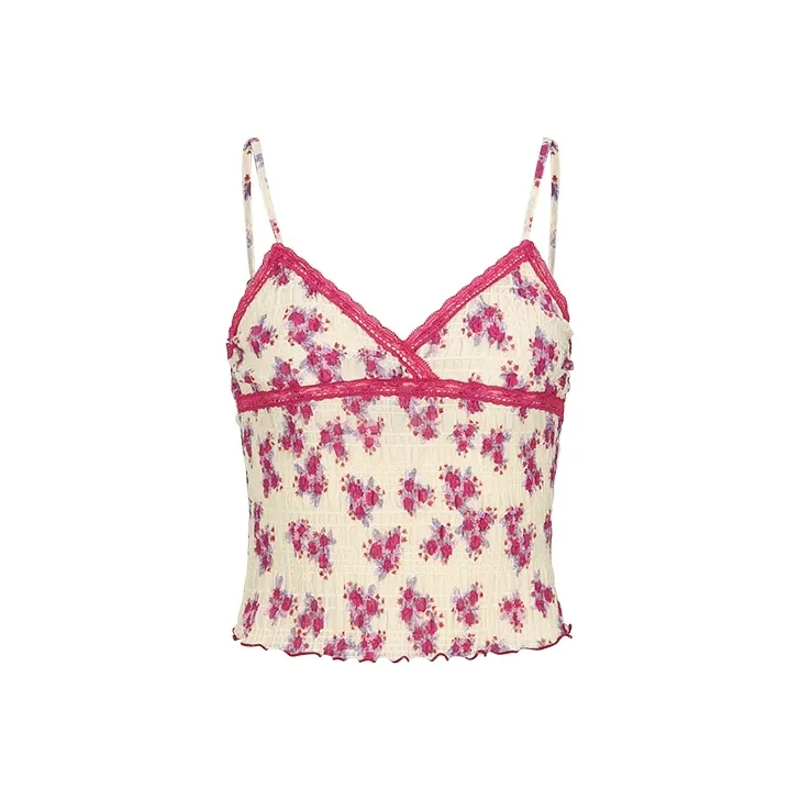 URBAN REVIVO Tank Top Women's Light Rose Red-0