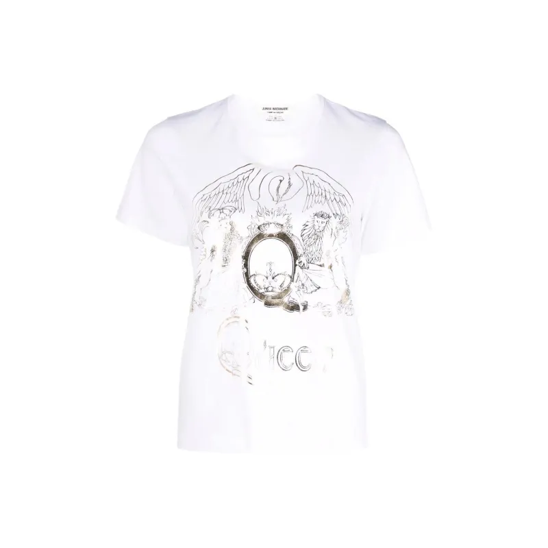 JUNYA WATANABE Graphic print Round neck T shirt-0