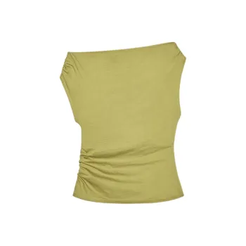 ZARA T Shirt Women's Olive Green