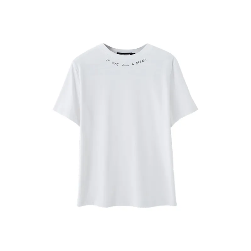 SOON FLOWER T Shirt Women's White-0