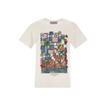 WEEKEND MaxMara Bobby Logo Printed Crewneck T Shirt