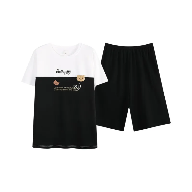 Qiao Ni Tong Pajama Set Men's Image Color-0