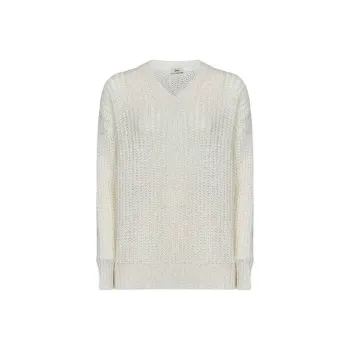 HERNO Sequin Embellished V Neck Jumper