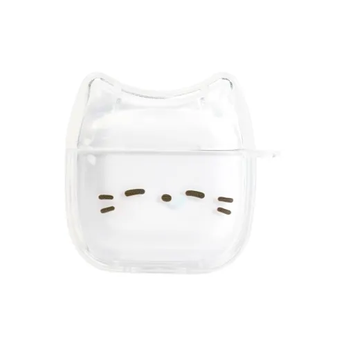 Sopi Compatibility With Apple AirPods 4/2/3/4th Generation/AirPods Pro/Pro 2 TPU Sleepy Kitten Headphone Cases