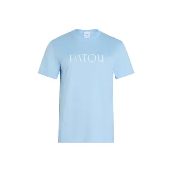 Patou Regular T Shirt Unisex Blue