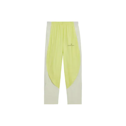 On x POST ARCHIVE FACTION FW24 Sports Pants Unisex Green Yellow