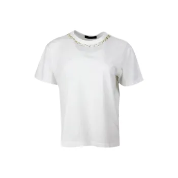 Fabiana Filippi Bead Embellished Jersey T Shirt
