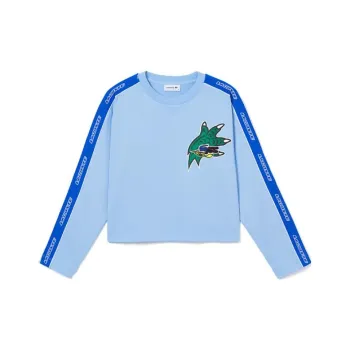 LACOSTE Holiday Series T-Shirt Women's Light Blue