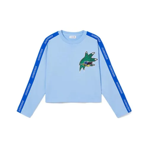 LACOSTE Holiday Series T-Shirt Women's Light Blue