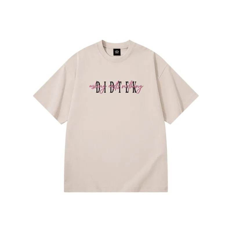 DIDTEK Drop Shoulder Sleeve Short Sleeved T Shirts Unisex-4