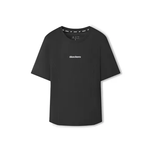 Skechers Sports Life Collection SS25 T Shirt Women's Carbon Black