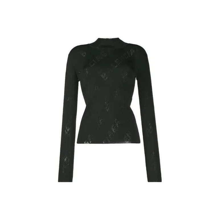 Balenciaga Sweater Regular Fit Women's Black-0