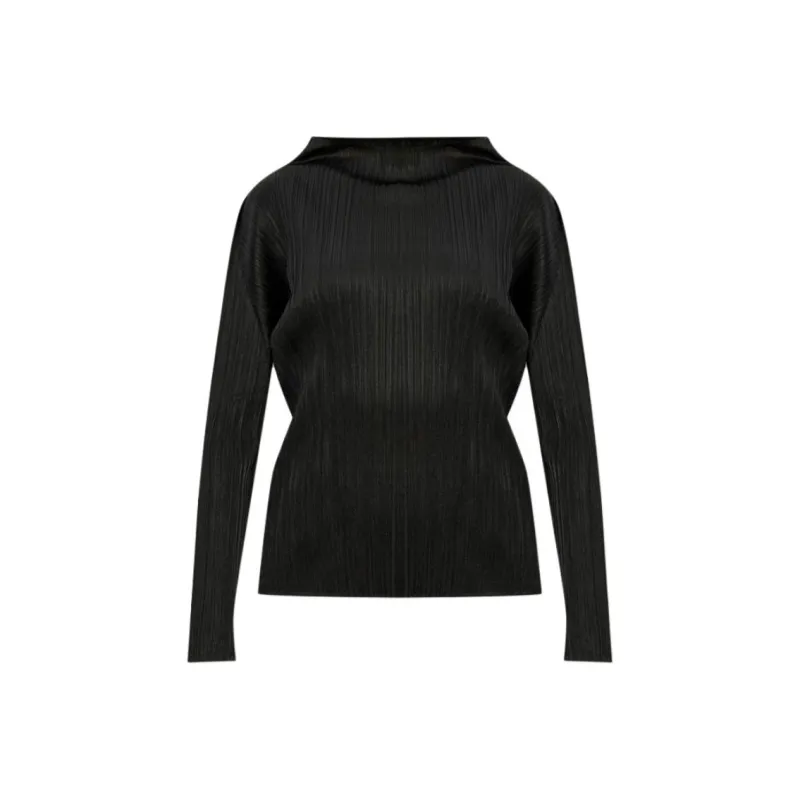 PLEATS PLEASE ISSEY MIYAKE Plissé effect Top-0