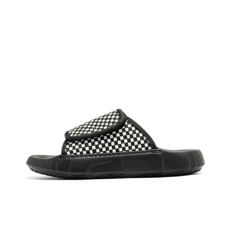 JIETEGONGYANG Rubber Sole Quiet, Slip Resistant, Odor Resistant Slide Slippers Men's Black-0