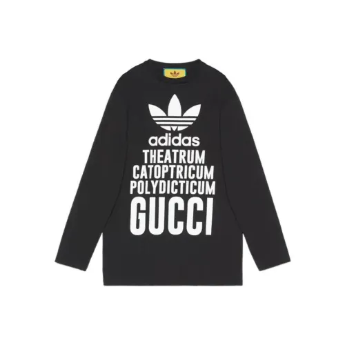 GUCCI x Adidas FW22 Regular T Shirt Women's Black