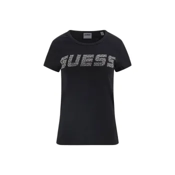 GUESS Regular T Shirt Women's Black